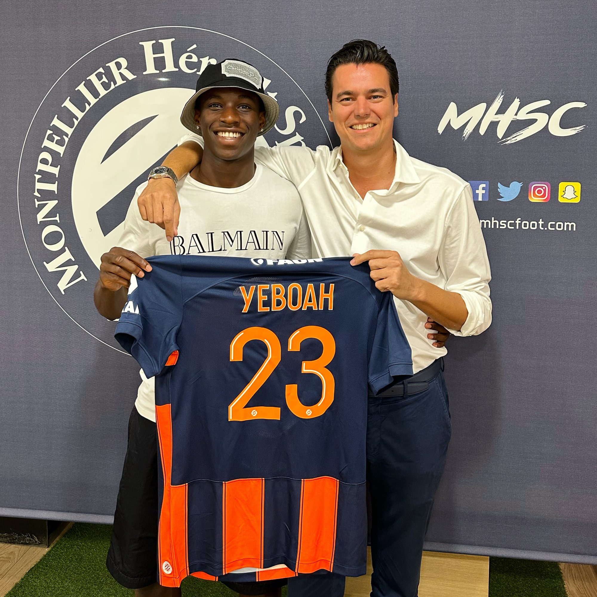 Yeboah signing with Montpellier HSC