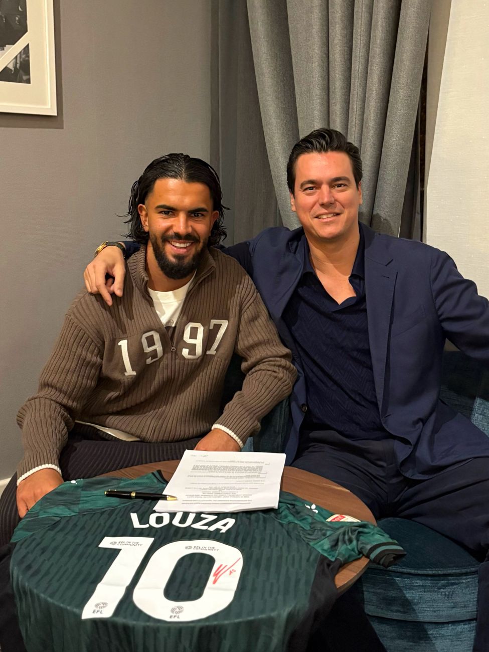 Louza signing with Watford FC
