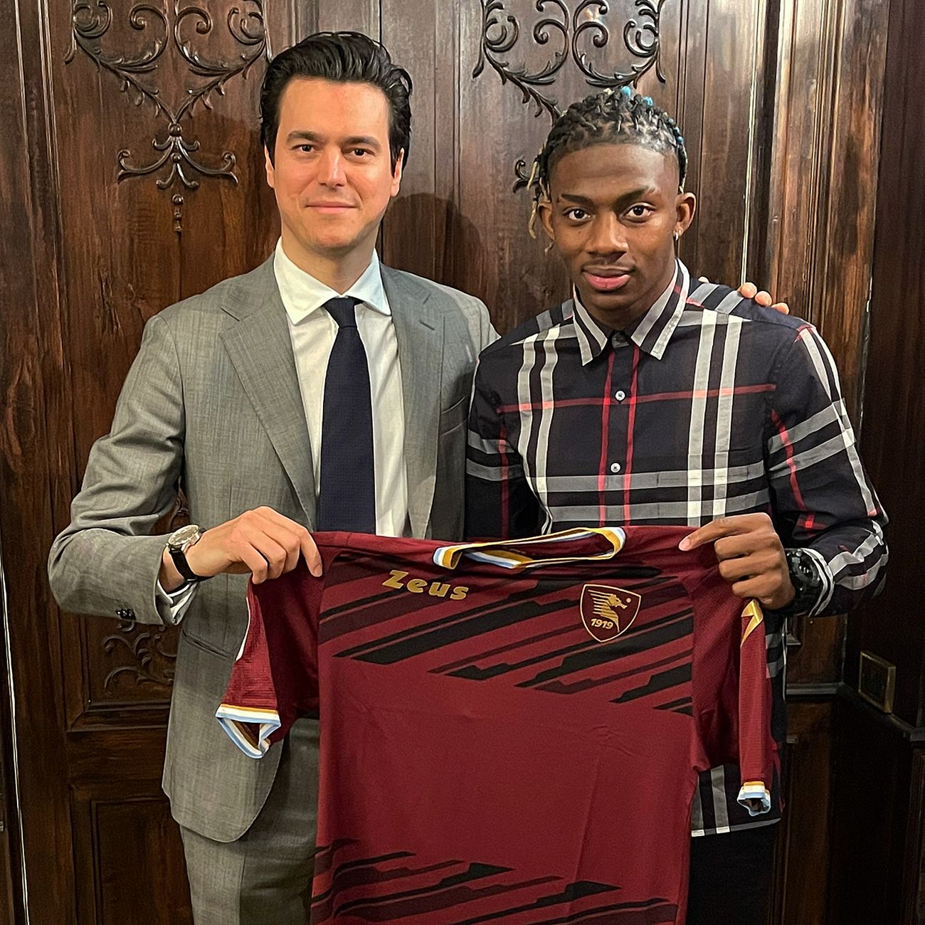Sy signing with Salernitana