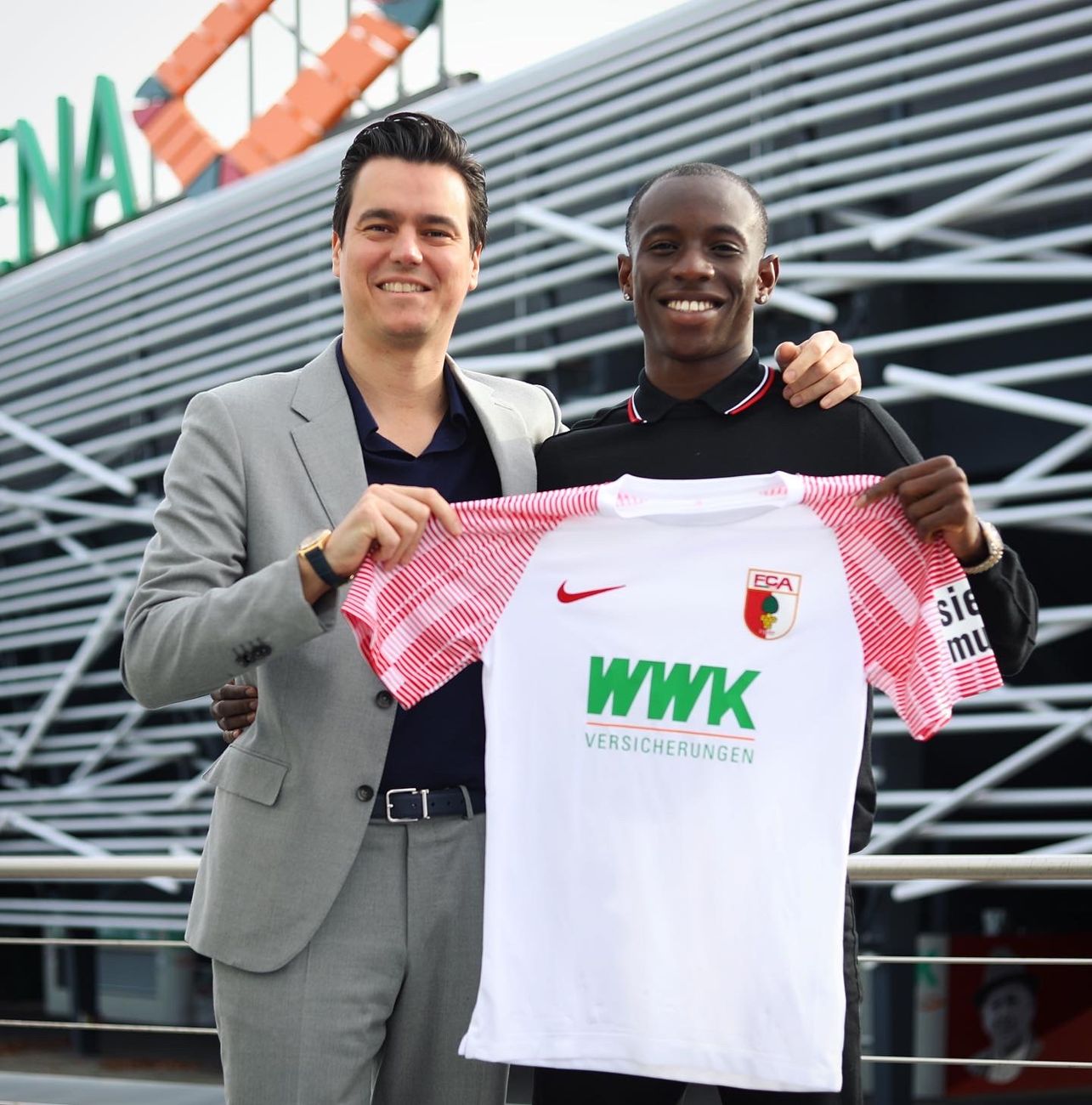 Yeboah signing with FC Augsburg