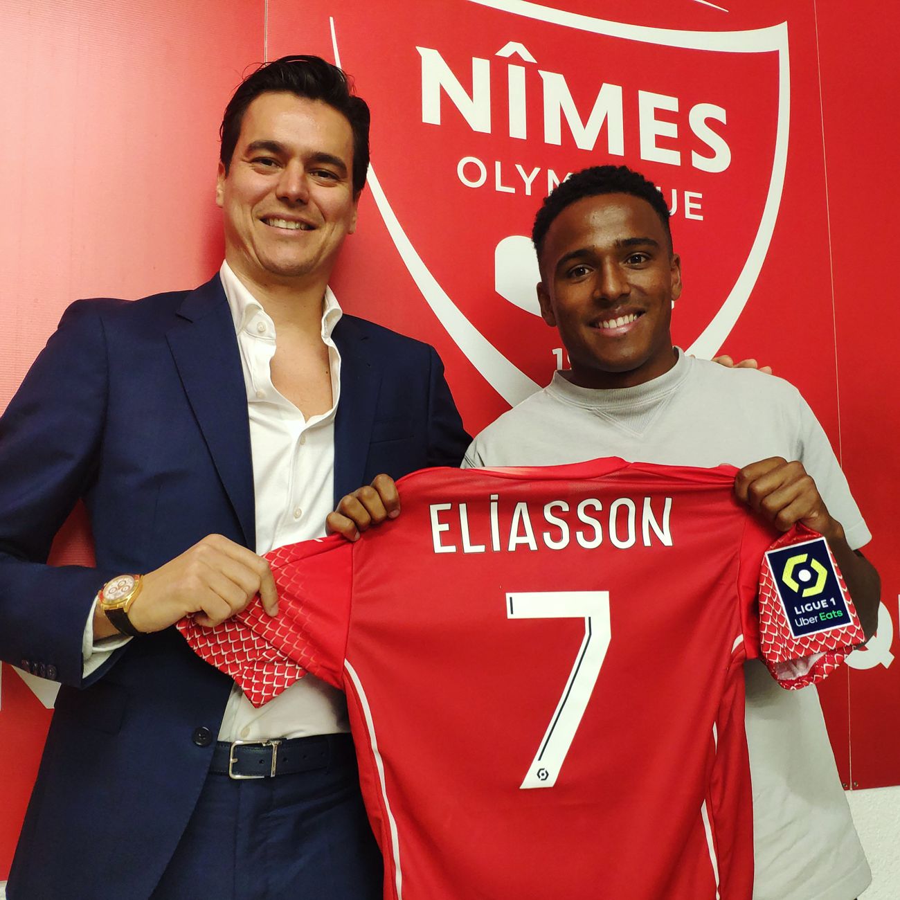 Eliasson signing with Nîmes Olympique